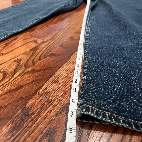 NWT Plus Size Ava & Viv Womens High-Rise 90's Straight Leg Jeans‎ Blue Denim 24 - Picture 3 of 11